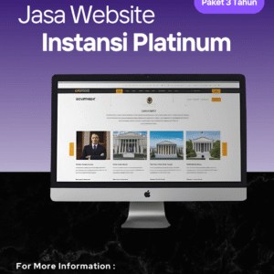Jasa Website Instansi Platinum Paket 4 Tahun Ketenangan