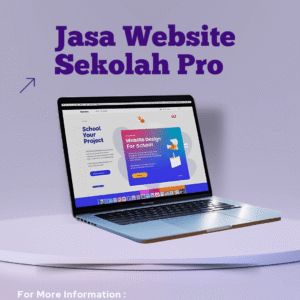 Jasa Website Sekolah Pro Paket 1 Tahun